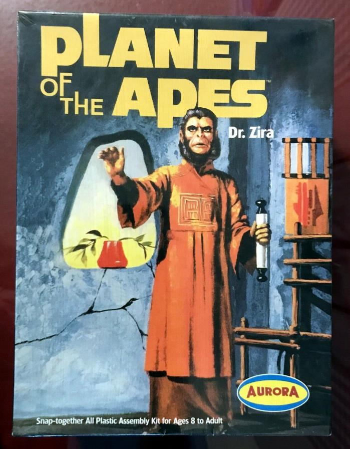 2000 Aurora PLANET OF THE APES Plastic Model Kit “ZIRA” #6804 New Sealed MIB