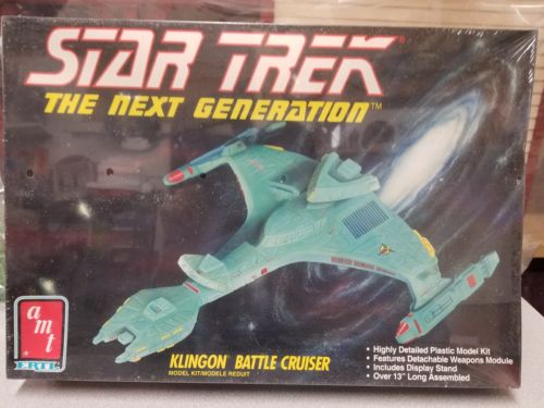 AMT Star Trek The Nexg Generation KLINGON BATTLE CRUISER  FACTORY? SEALED model