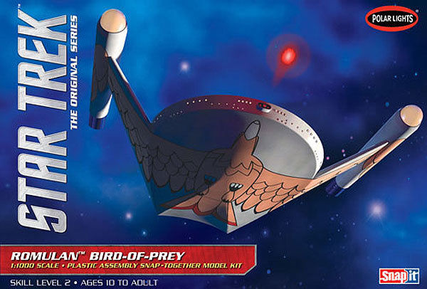 Polar Lights 1:1000 Star Trek Romulan Bird of Prey Model Kit PLL934 POL934