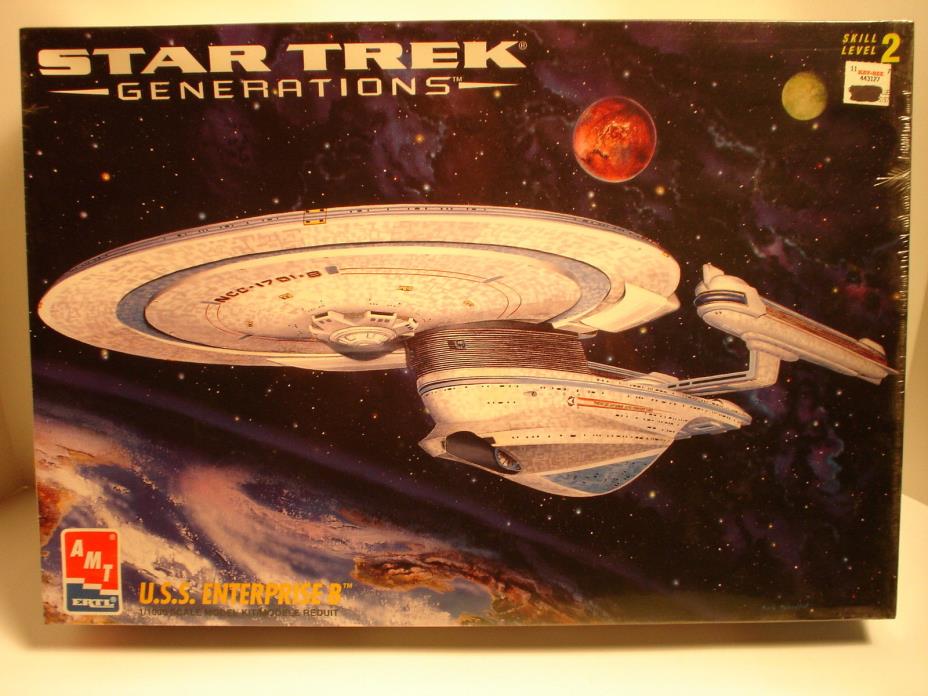 1995 AMT/ERTL Sealed Star Trek Generations USS Enterprise B.