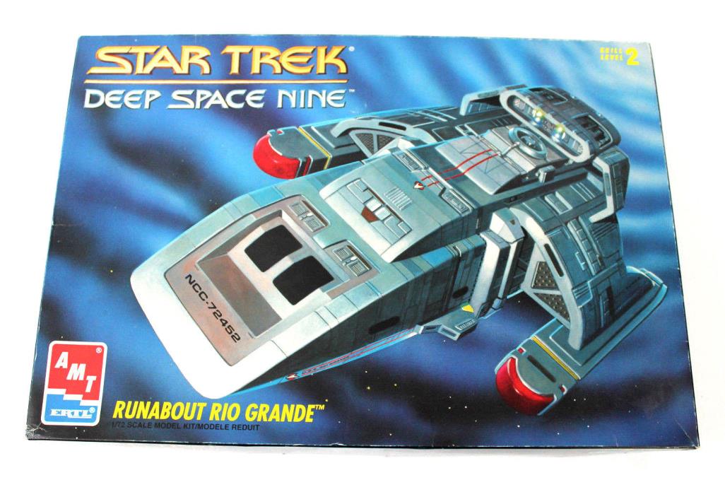 AMT ERTL Star Trek Deep Space Nine Runabout Rio Grande 1/72 Model Kit 8741