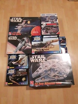 Star Wars Model Kits Lot *NEW*