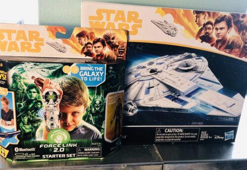 Star Wars Forcelink 2.0 Millennium Falcon & Han Solo Bundle