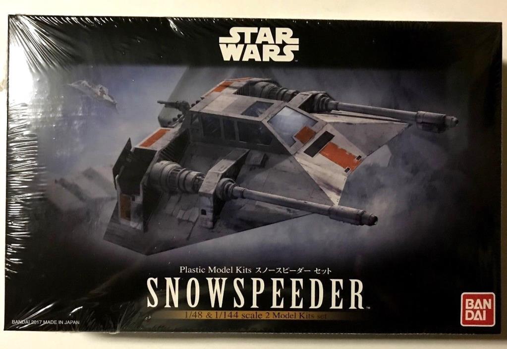 Star Wars Snowspeeder 1:48 and 1:144 Scale Model Kit Set