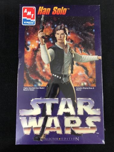 Ertl AMT Star Wars Han Solo Model Kit 1995 Collector Edition 8785