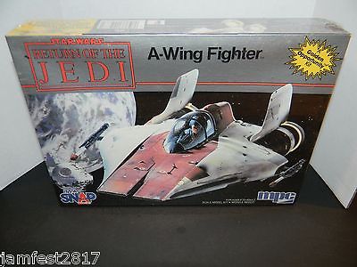 Vintage Star Wars Return of the Jedi A-Wing Fighter model kit New Sealed by MPC