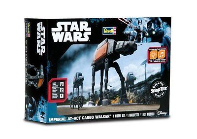 Revell Star Wars Rogue One Imperial AT-ACT Cargo Walker Model Kit Sealed Level 2