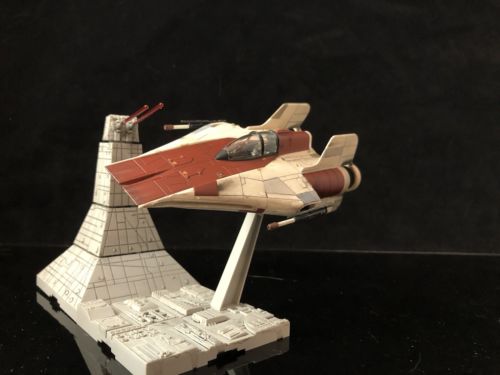Star Wars A-Wing Fighter Professionally Built Prop Replica Bandai model diorama