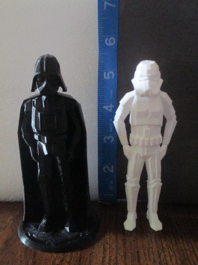 3D Printed Star Wars Empire Darth Vader & Stormtrooper 5