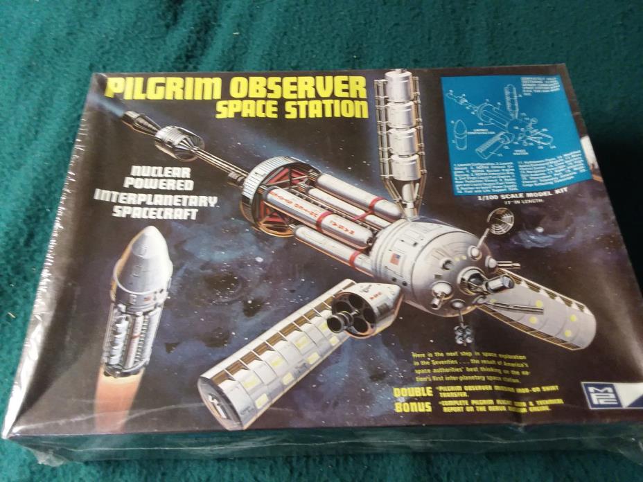 MPC PILGRIM OBSERVER SPACE STATION  1/100th SCALE NIB