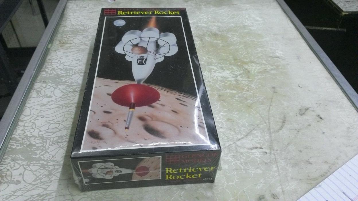 GLENCOE 6002 Disney Mars Retriever Rocket spacecraft model kit 1/72 FACTORY SEAL