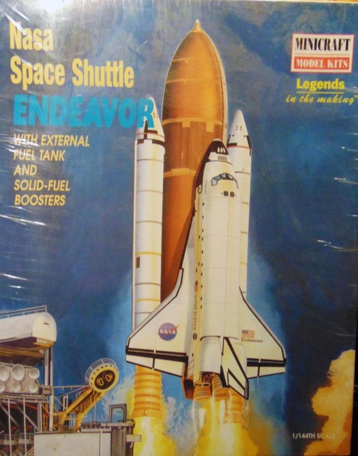 NASA Space Shuttle Endeavor - Minicraft Model Kit - 1:144 - 11630 - New