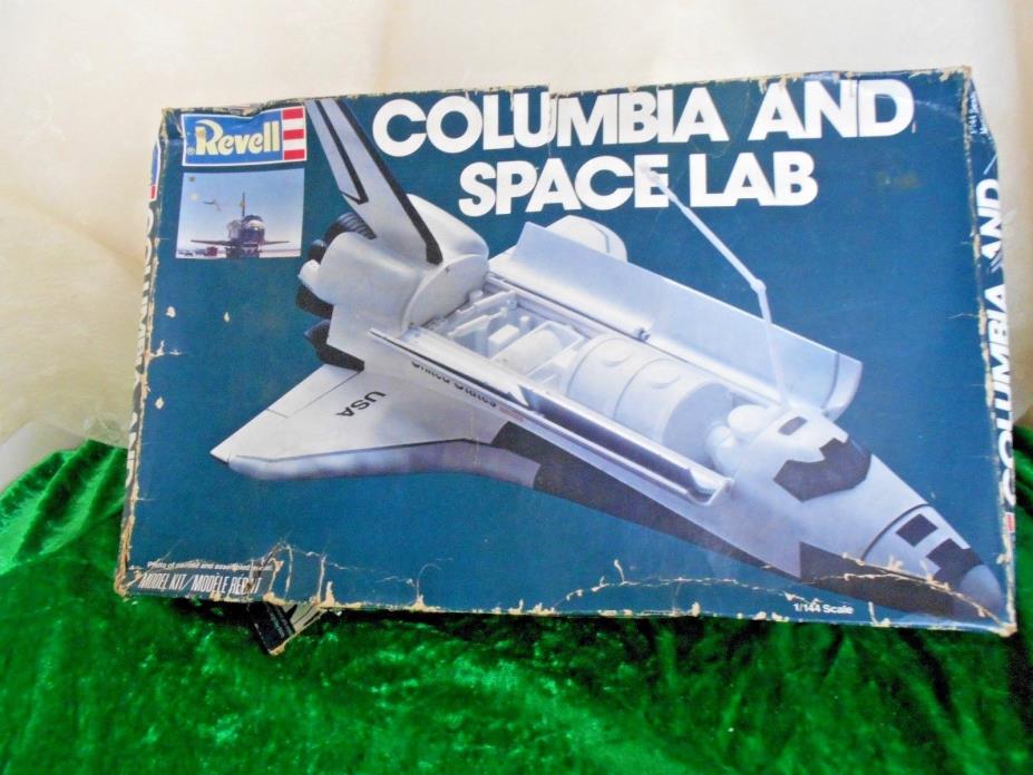 Revell Columbia and Space Lab Model Kit 1981 NASA 1:144 Scale USA Shuttle Rocket