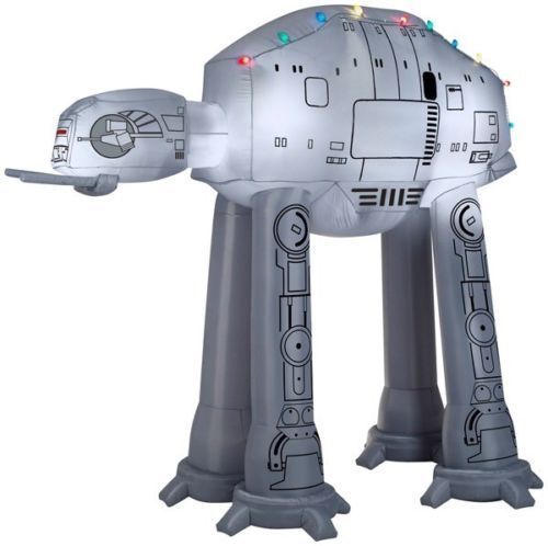 Star Wars Disney AT AT giant airblown inflatable 9 ft NIB Gemmy AT-AT (Last One)
