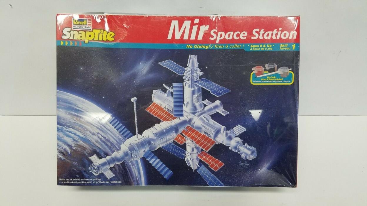1998 Revell Monogram Mir Space Station 1/144 SnapTite Model Kit Sealed NEW