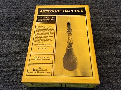 Collect-Aire Mercury 1/32 capsule (Apollo program) Limited production kit
