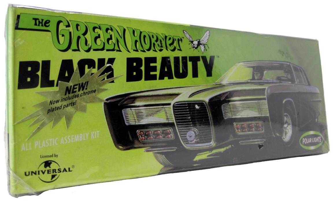 POLAR LIGHTS 1998 GREEN HORNET BLACK BEAUTY Factory Sealed #5017 Model Car Kit