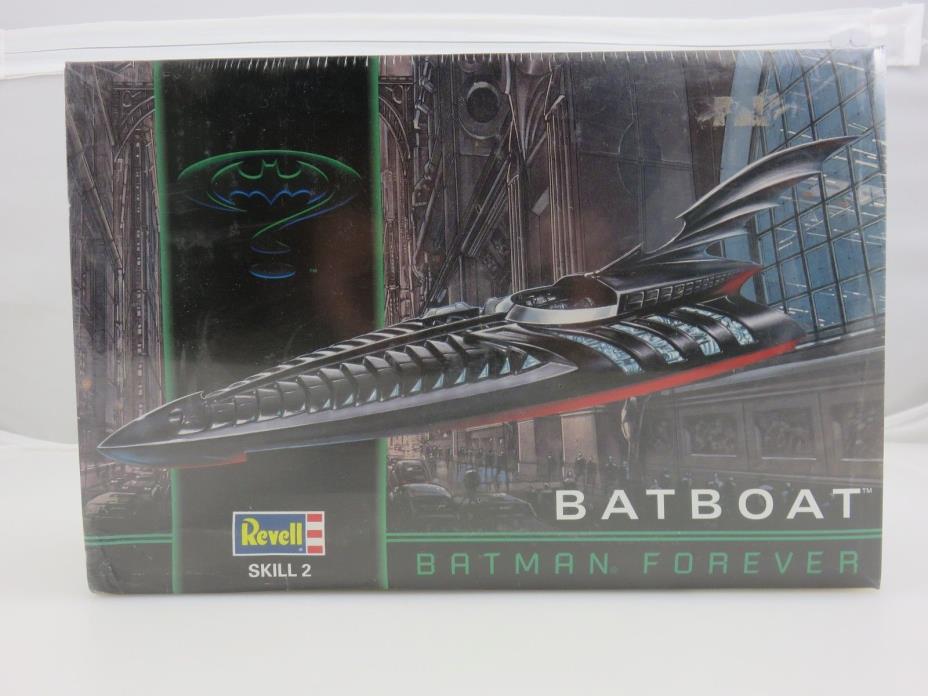 Revell Batman Forever BATBOAT 1/25 Scale Plastic Model Kit NEW SEALED 1995