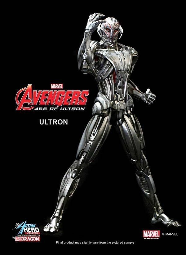 DRAGON 38150 Marvel ULTRON Age of Ultron 1/9 Painted Model Figure Kit FREE SHIP