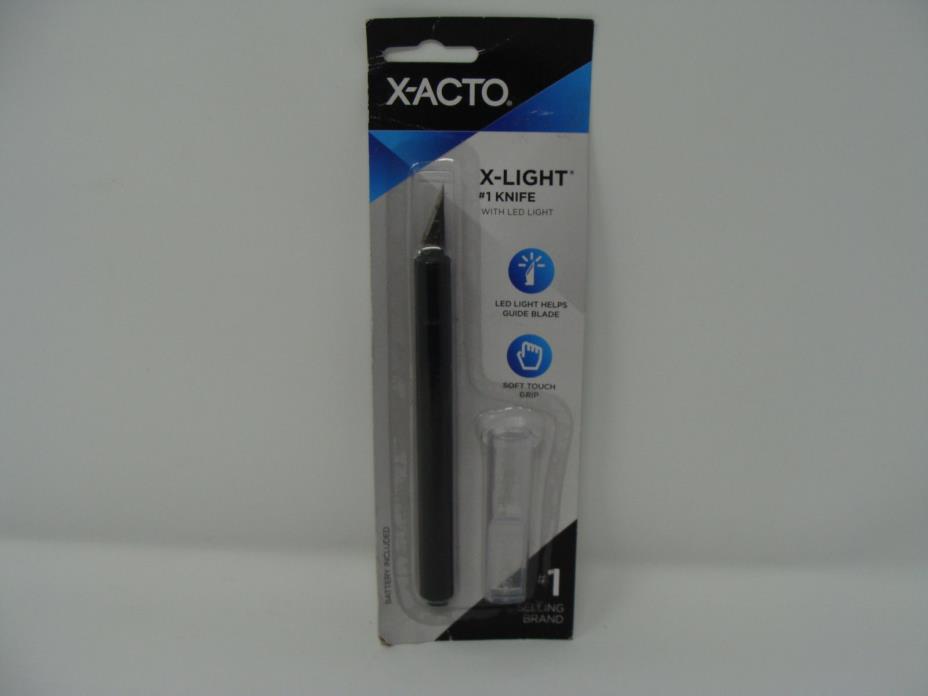 X-ACTO X-Light #1 Hobby Craft Art Knife with LED Light -Type A Handle SHIPS FREE