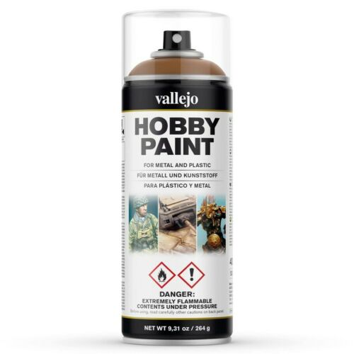 Spray: Leather Brown (400 ml.) Acrylicos Vallejo VJP28014