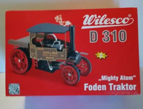 Wilesco D 310 Live Steam Engine Foden Tractor Mighty Atom