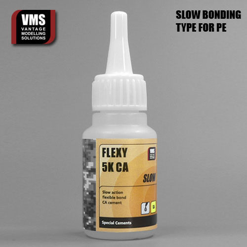 VMS Flexy 5K CA Glue For Photo Etch Slow Type 25ml #CM06-PS