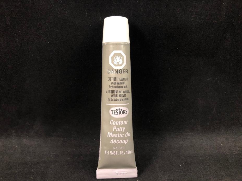 Testors Contour Putty 18ml Tube 3511 New with Free Shipping