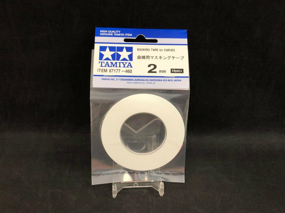 Tamiya Masking Tape for Curves 87177   2mm   New Ships Free