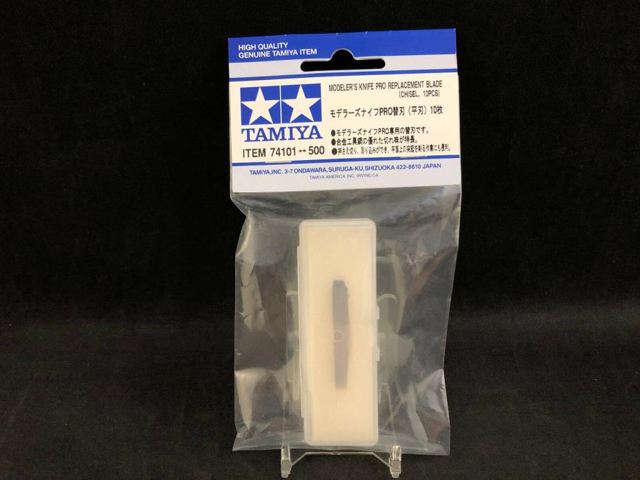 Tamiya Modeler's Knife Pro Replacement Blade 74101 (Chisel, 10pcs)