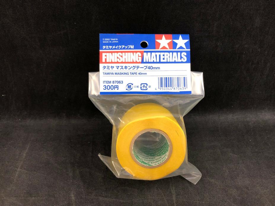 Tamiya Masking Tape   87063  40mm   New Ships Free