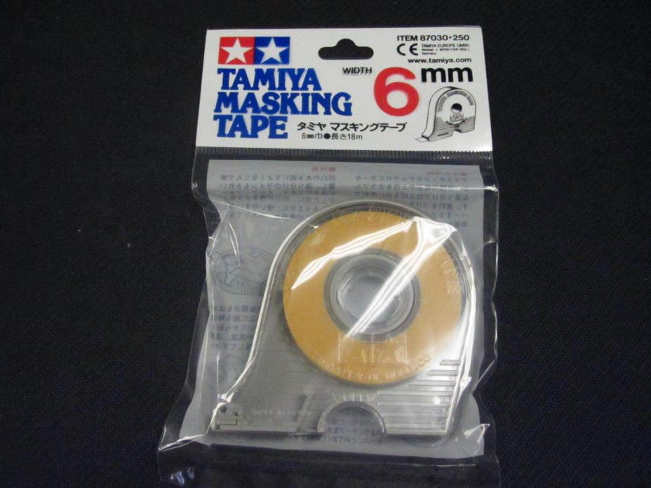 Tamiya Masking Tape for models 87030 - 6mm width (x 18m) with Dispenser