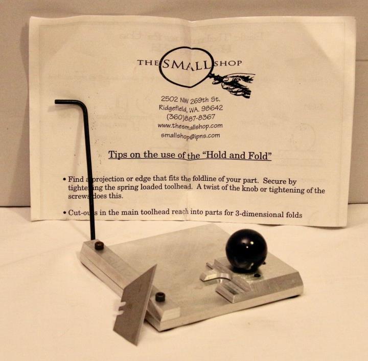 The Small Shop Original Hold and Fold Model Photo Etch Bending Tool