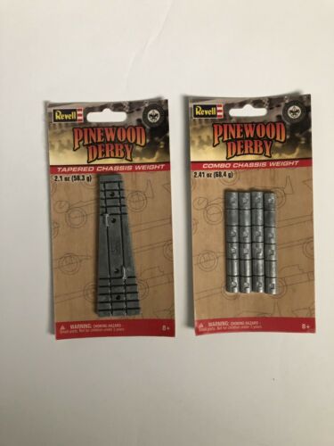 Revell Pinewood Derby Chassis Weights