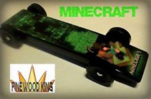 Pinewood Derby Car-----Legal For all Races---SUPER FAST SPEED!!!!