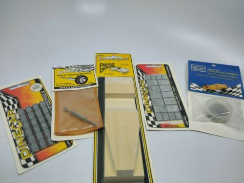 Pine Wood Derby Lot Accessories Scouts
