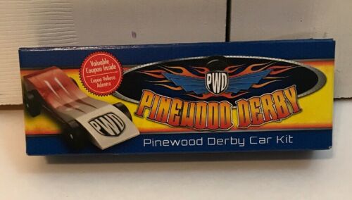 NEW, Official Boy Scouts of America Pinewood Derby Race Car Kit 17006