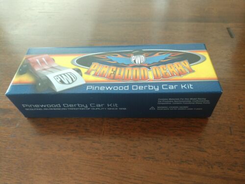 Genuine Pinewood Derby Racing Car Kit Boy Scouts USA - NEW