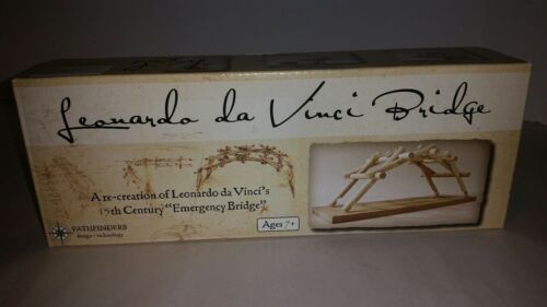 Pathfinders Leonardo da Vinci 15th Century Emergency Bridge Wooden Model