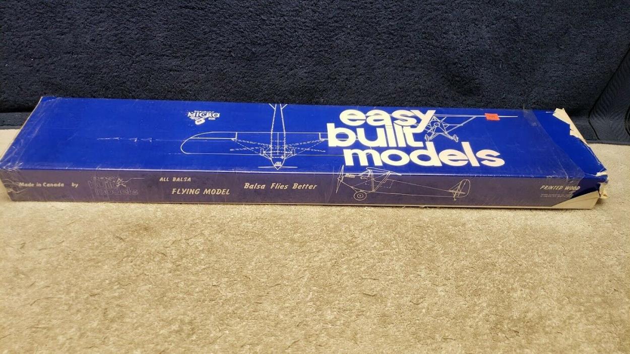 Vintage Easy Build Models Taylorcraft  Wood Model 50
