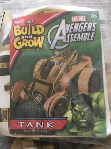 Lowe's Build and Grow Hulk Marvel Avengers Wooden Kit
