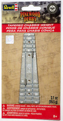 Pinewood Derby Weight TAPERED CHASSIS WEIGHT 2.1oz Revell RMXY9602 Pine Car