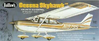 Guillow 802 Cessna Skyhawk Balsa Kit Airplane 072365008021