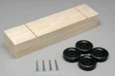 Block Kit with Wheels & Axles -- Pinewood Derby Car -- #10046 0726440100468