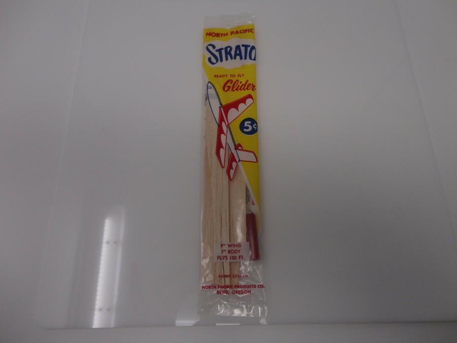 Vintage 'Strato Ready Fly Glider 5 cents NOS NEW