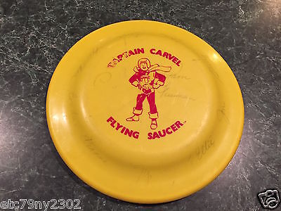 VINTAGE CAPTAIN CARVEL FLYING SAUCER FLYING DISC FRISBEE **RARE**