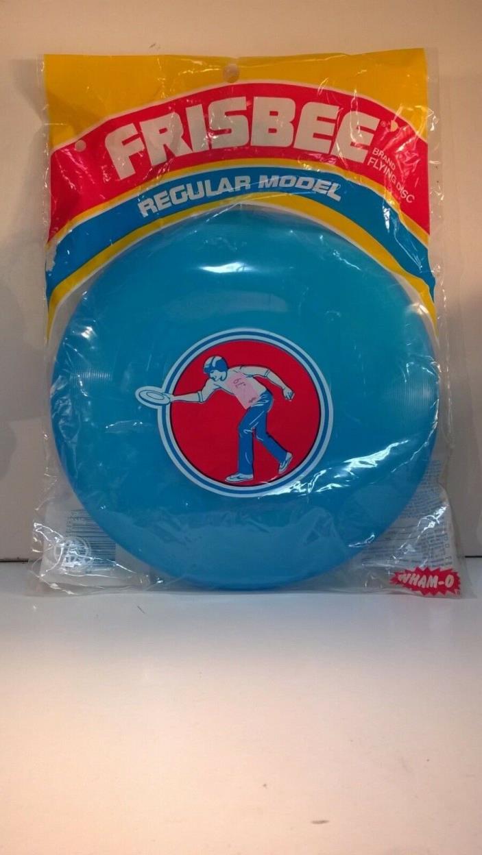 Vintage 1981 WHAM-O Blue Frisbee Brand Flying Disc Regular Model