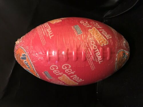 1970s RARE Vintage Parker Brothers NERF Football Red Green