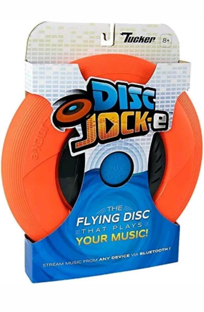 Tucker International Disc Jock-E Flying Disc Frisbee Bluetooth Speaker Music