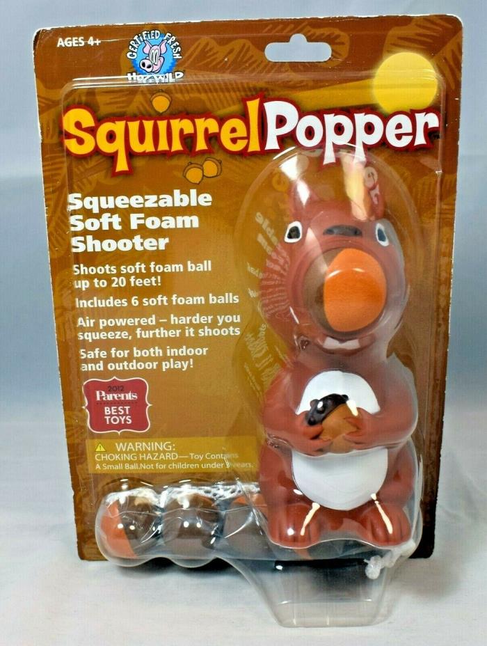 Hog Wild - Squirrel Popper - Squeezable Soft Foam Shooter
